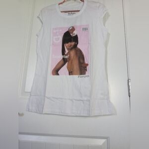Fiorucci White Short Sleeve Tee Casual Cotton